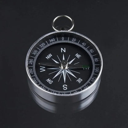 Portable Survival Keychain Compass