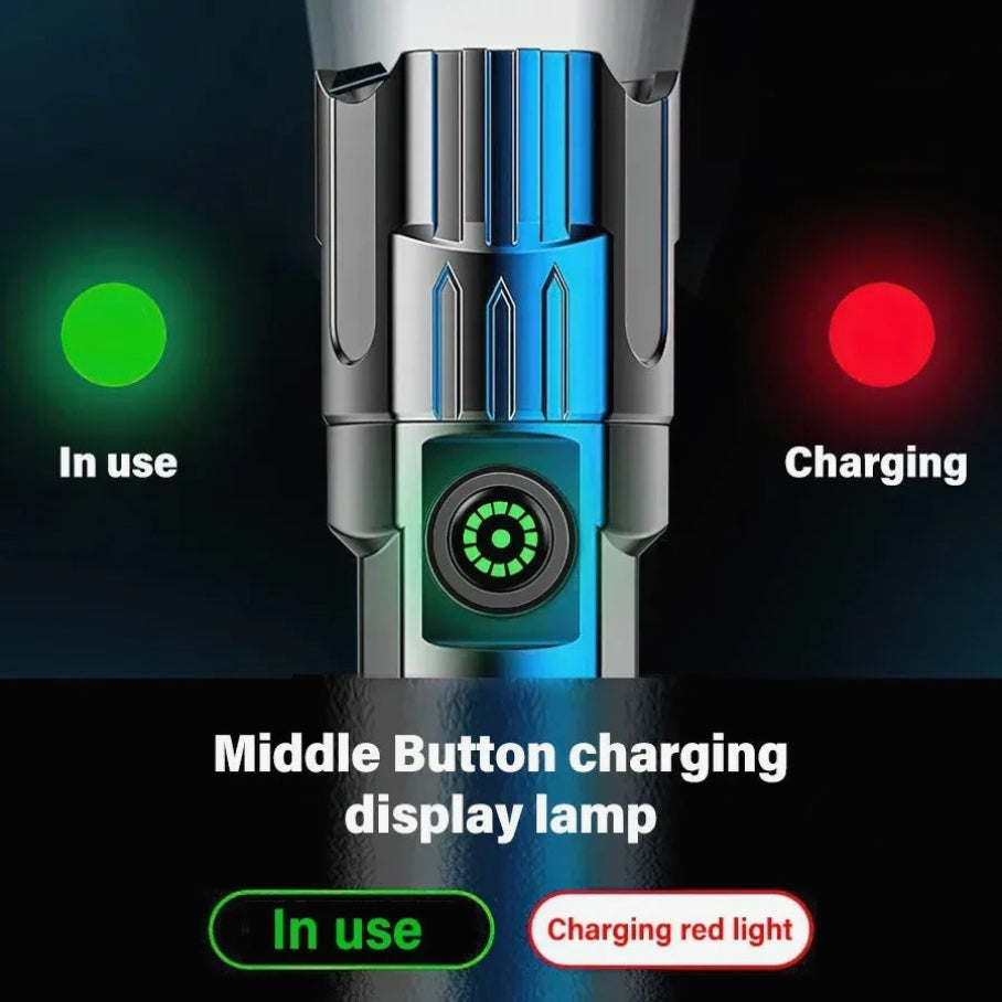 TurboBeam 2000 Tactical Flashlight