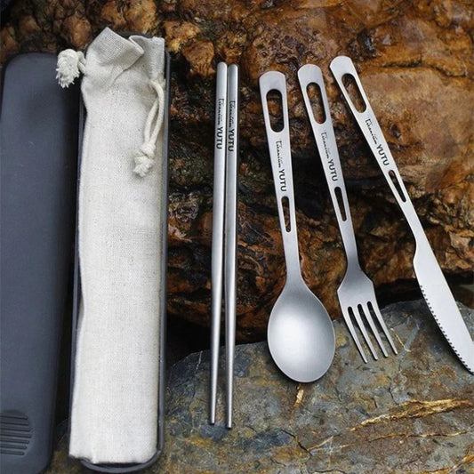 Titanium Outdoor Dining Set